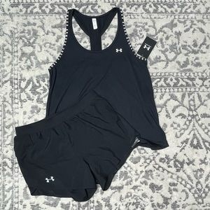 Under Armour tank and short set